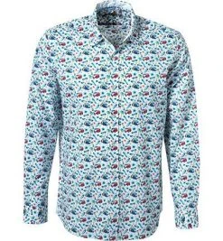 Lucky de Luca Hemd Nyro 95141/1 Baumwolle, Multicolour gemustert, Multicolor
