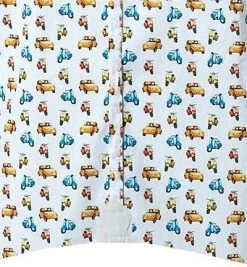 Lucky de Luca Hemd Nyro 95141/2 Baumwolle, Weiß-blau gemustert, Weiß-gelb-blau -hemdenverkauf 349188 norm5