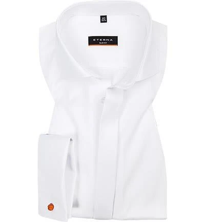 ETERNA Hemd 8817/F392/00 Slim Fit, Baumwolle blickdicht, Weiß 1 ETERNA Hemd 8817/F392/00 Slim Fit, Baumwolle blickdicht, Weiß