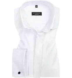 ETERNA Hemd 8817/E387/00 Comfort Fit, Baumwolle blickdicht, Weiß