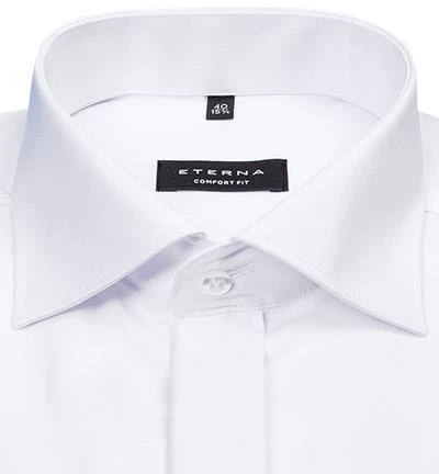 ETERNA Hemd 8817/E387/00 Comfort Fit, Baumwolle blickdicht, Weiß 2 ETERNA Hemd 8817/E387/00 Comfort Fit, Baumwolle blickdicht, Weiß – Bild 2