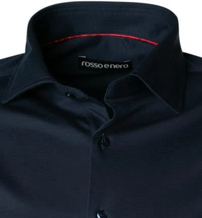 rosso e nero Hemd 3501/0/196 Tailored Fit, Jersey, Navy 3 rosso e nero Hemd 3501/0/196 Tailored Fit, Jersey, Navy – Bild 3