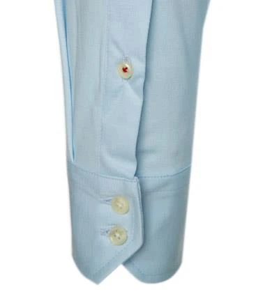 rosso e nero Hemd 3501/0/10 Tailored Fit, Jersey, Hellblau 4 rosso e nero Hemd 3501/0/10 Tailored Fit, Jersey, Hellblau – Bild 4