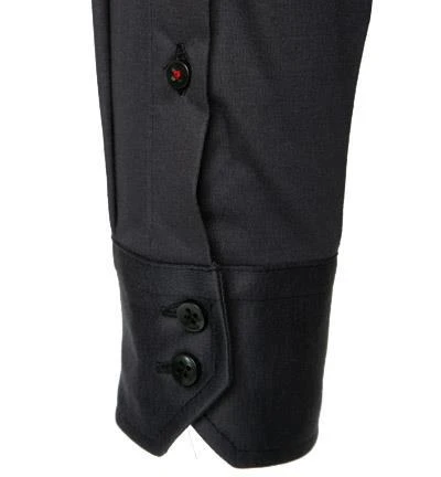 rosso e nero Hemd 350/0/35 Tailored Fit, Jersey, Anthrazit 4 rosso e nero Hemd 350/0/35 Tailored Fit, Jersey, Anthrazit – Bild 4