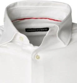 rosso e nero Hemd 350/0/00 Tailored Fit, Jersey, Weiß -hemdenverkauf 350362 norm2