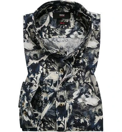 CINQUE Hemd Cispuky 9033-5334/68 Slim Fit, Baumwolle, Dunkelblau-weiß gemustert, Dunkelblau-weiß 1 CINQUE Hemd Cispuky 9033-5334/68 Slim Fit, Baumwolle, Dunkelblau-weiß gemustert, Dunkelblau-weiß