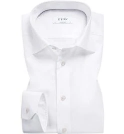 ETON Hemd 1000/01863/00 Contemporary Fit, Baumwolle, Weiß