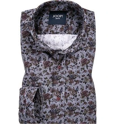 JOOP! Hemd Hanjo 30022783/601 Baumwolle, Blau-bordeaux gemustert, Blau-bordeaux 1 JOOP! Hemd Hanjo 30022783/601 Baumwolle, Blau-bordeaux gemustert, Blau-bordeaux