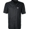 Fred Perry Hemd M8502/608 Kurzarmhemd, Oxford, Navy