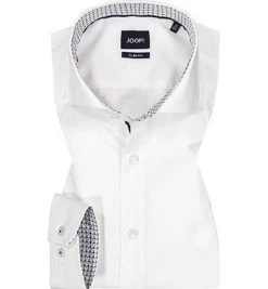 JOOP! Hemd Panko 30021198/100 Slim Fit, Baumwolle, Weiß