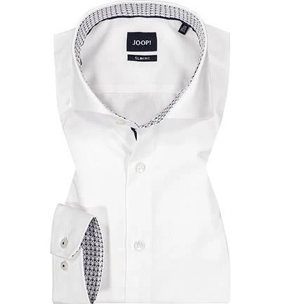 JOOP! Hemd Panko 30021198/100 Slim Fit, Baumwolle, Weiß 1 JOOP! Hemd Panko 30021198/100 Slim Fit, Baumwolle, Weiß