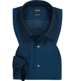 JOOP! Hemd Martello 30024309/401 Modern Fit, Baumwolle, Dunkelblau gemustert, Dunkelblau