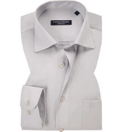 CasaModa Hemd 006050/700 Comfort Fit, Baumwolle, Grau