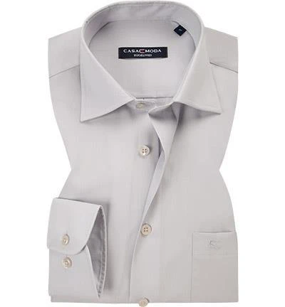 CasaModa Hemd 006050/700 Comfort Fit, Baumwolle, Grau 1 CasaModa Hemd 006050/700 Comfort Fit, Baumwolle, Grau