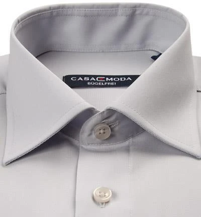 CasaModa Hemd 006050/700 Comfort Fit, Baumwolle, Grau 2 CasaModa Hemd 006050/700 Comfort Fit, Baumwolle, Grau – Bild 2