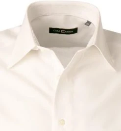 CasaModa Hemd 008070/62 Kurzarmhemd, Comfort Fit, Baumwolle, Ecru -hemdenverkauf 351196 norm2