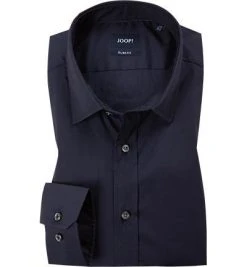 JOOP! Hemd Victor 30025057/401 Slim Fit, Baumwolle, Dunkelblau