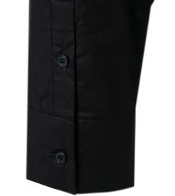 KARL LAGERFELD Hemd 605909/60/502600/990 Overshirt, Popeline, Schwarz -hemdenverkauf 351372 norm3