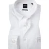 BOSS Hemd Mabsoot 50432726/100 Slim Fit, Baumwolle, Weiß