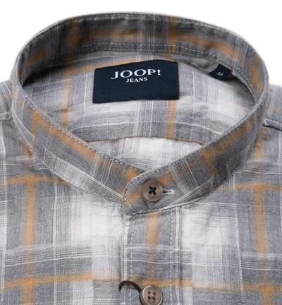 JOOP! Hemd Hedde-W 30022749/030 Baumwolle, Grau kariert, Grau 2 JOOP! Hemd Hedde-W 30022749/030 Baumwolle, Grau kariert, Grau – Bild 2