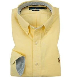 Polo Ralph Lauren Hemd 710795462/004 Custom Fit, Oxford, Pastellgelb, Gelb
