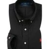 Polo Ralph Lauren Hemd 710772290/001 Custom Fit, Oxford, Schwarz