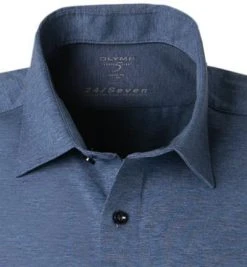 OLYMP Level Five Body Fit 2008/64/13 Hemd, Jersey, Rauchblau meliert, Rauchblau 7 OLYMP Level Five Body Fit 2008/64/13 Hemd, Jersey, Rauchblau meliert, Rauchblau -hemdenverkauf 351742 norm2