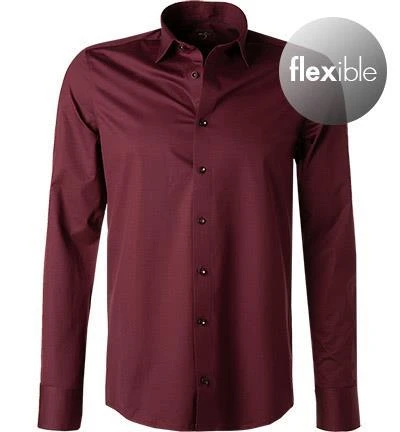 OLYMP Level Five Body Fit 2008/64/37 Hemd, Jersey, Bordeaux 2 OLYMP Level Five Body Fit 2008/64/37 Hemd, Jersey, Bordeaux – Bild 2