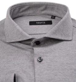DESOTO Luxury Hemd Hai 30008-30/703 Jersey, Hellgrau meliert, Hellgrau -hemdenverkauf 352064 norm2