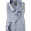 OLYMP Luxor Modern Fit 0745/64/18 Hemd, Twill, Marineblau, Marine