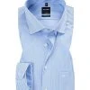 OLYMP Luxor Modern Fit 0746/64/11 Hemd, Popeline, Bleu gestreift, Bleu