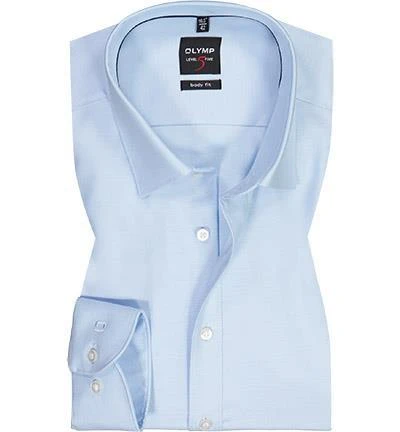 OLYMP Level Five Body Fit 0763/64/12 Hemd, Twill, Ozon 2 OLYMP Level Five Body Fit 0763/64/12 Hemd, Twill, Ozon – Bild 2