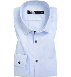 KARL LAGERFELD Hemd 605103/62/502699/620 Popeline, Hellblau