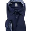Jacques Britt Hemd Messina Mix 765060/19 Slim Fit, Baumwolle, Dunkelblau, Dunkelblau (19)