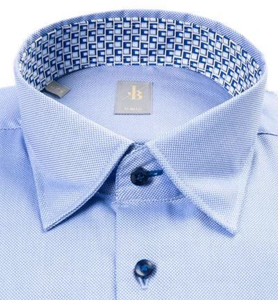 Jacques Britt Hemd Messina Mix 765060/11 Slim Fit, Baumwolle, Blau 2 Jacques Britt Hemd Messina Mix 765060/11 Slim Fit, Baumwolle, Blau – Bild 2