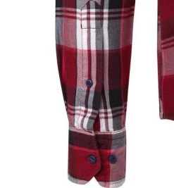 Pierre Cardin Hemd 05893/000/27357/9063 Modern Fit, Baumwolle, Rot-weiß kariert, Rot 10 Pierre Cardin Hemd 05893/000/27357/9063 Modern Fit, Baumwolle, Rot-weiß kariert, Rot -hemdenverkauf 353034 norm5