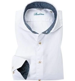 Stenströms Hemd 675221/2339/000 Fitted Body, Baumwolle, Weiß