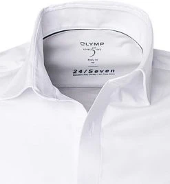 OLYMP Level Five Body Fit 2008/64/00 Hemd, Jersey geruchshemmend, Weiß -hemdenverkauf 353373 norm2