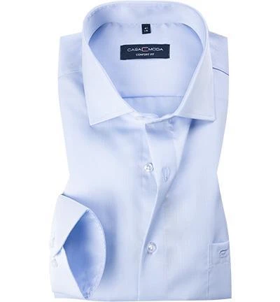 CasaModa Hemd 006880/102 Comfort Fit, Baumwolle, Hellblau 1 CasaModa Hemd 006880/102 Comfort Fit, Baumwolle, Hellblau
