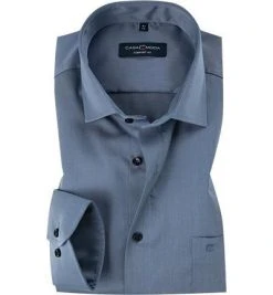 CasaModa Hemd 006880/100 Comfort Fit, Baumwolle, Blau