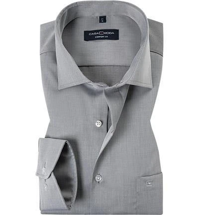 CasaModa Hemd 006880/700 Comfort Fit, Baumwolle, Grau 1 CasaModa Hemd 006880/700 Comfort Fit, Baumwolle, Grau