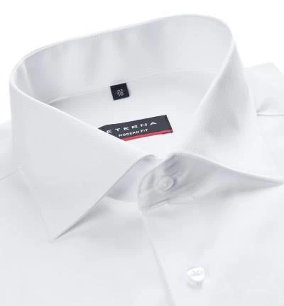 ETERNA Hemd EL 8817/X18K/68/00 Modern Fit, Twill blickdicht, Extra langer Arm, Weiß 2 ETERNA Hemd EL 8817/X18K/68/00 Modern Fit, Twill blickdicht, Extra langer Arm, Weiß – Bild 2