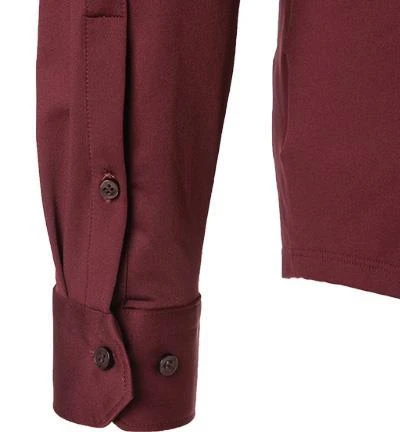 OLYMP No. Six Super Slim 2512/64/37 Hemd, Super Slim Fit, Jersey geruchshemmend, Bordeaux 4 OLYMP No. Six Super Slim 2512/64/37 Hemd, Super Slim Fit, Jersey geruchshemmend, Bordeaux – Bild 4