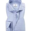 ETERNA Hemd 3747/X682/12 Modern Fit, Baumwolle CO2-Neutral, Hellblau-weiß gemustert, Hellblau-weiß