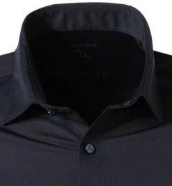 OLYMP No. Six Super Slim 2512/64/18 Hemd, Super Slim Fit, Jersey geruchshemmend, Marineblau, Marine -hemdenverkauf 354484 norm2