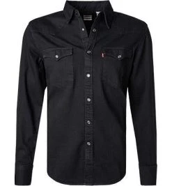Levi's® Jeanshemd 85744/0002 Standard Fit, Baumwolle, Schwarz