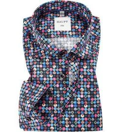 Haupt Hemd 7052027251/40109 Regular Fit, Baumwolle, Multicolour gemustert, Multicolor