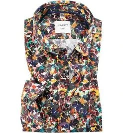 Haupt Hemd 7052027225/40103 Regular Fit, Baumwolle, Multicolour gemustert, Multicolour