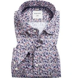 Haupt Hemd 7052027240/40109 Regular Fit, Baumwolle, Multicolour gemustert, Multicolor