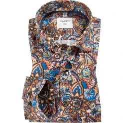 Haupt Hemd 70520217248/40109 Modern Fit, Baumwolle, Multicolor
